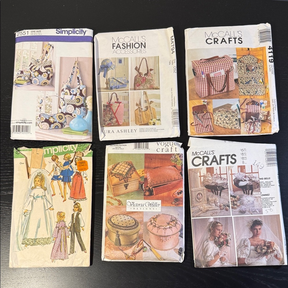 Vintage Sewing Patterns for Crafts